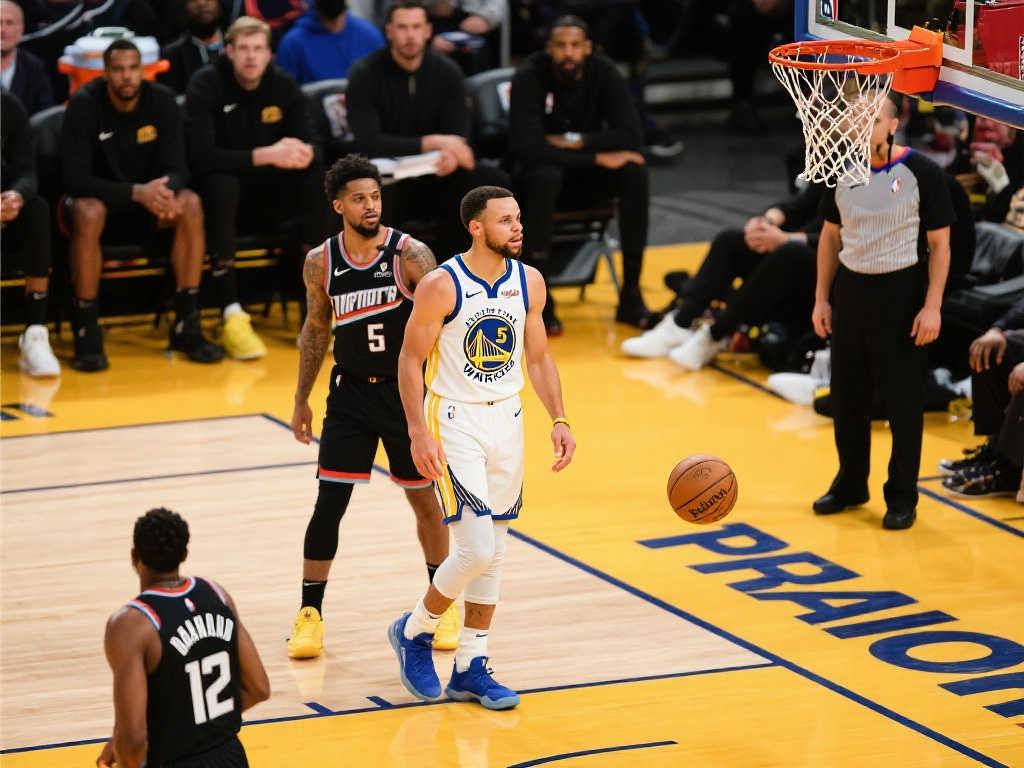 勇士五连败陷绝境，库里苦撑成最后希望
